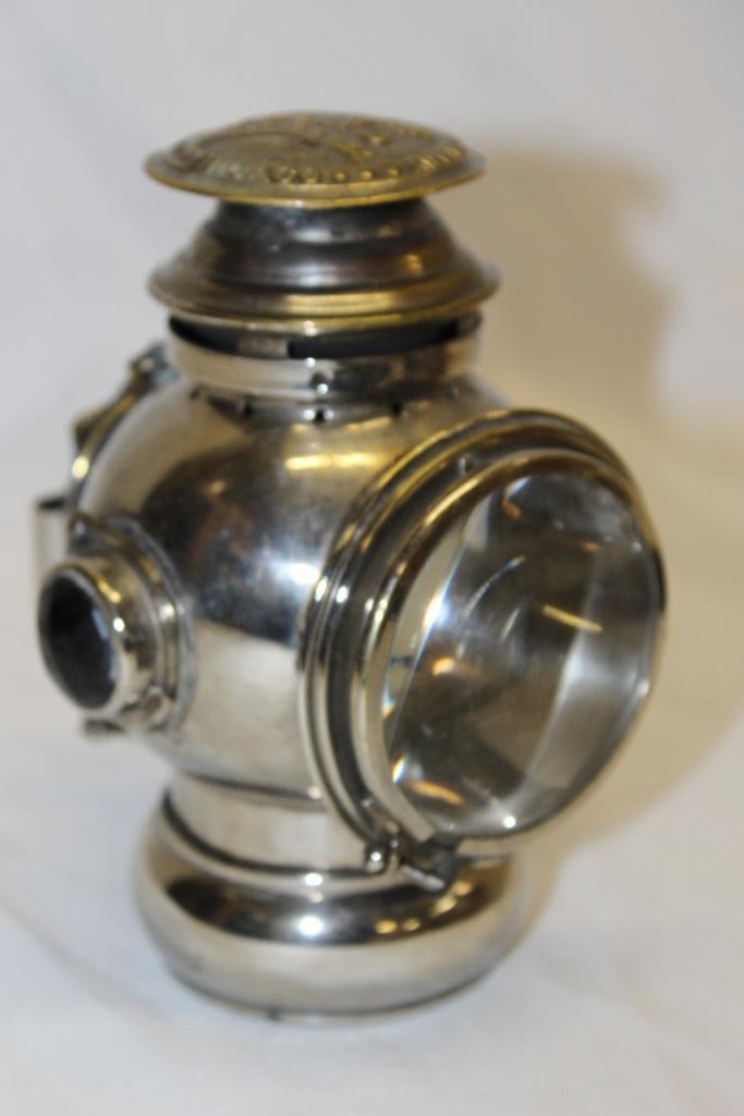 The Adams and Westlake X-Rays Bicycle Motorcycle Carbide Lamp Light (1 of 7)