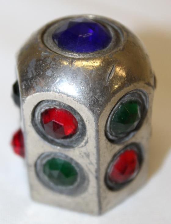 1920's Jeweled Automobile Accessory Dash Light (1 of 4)