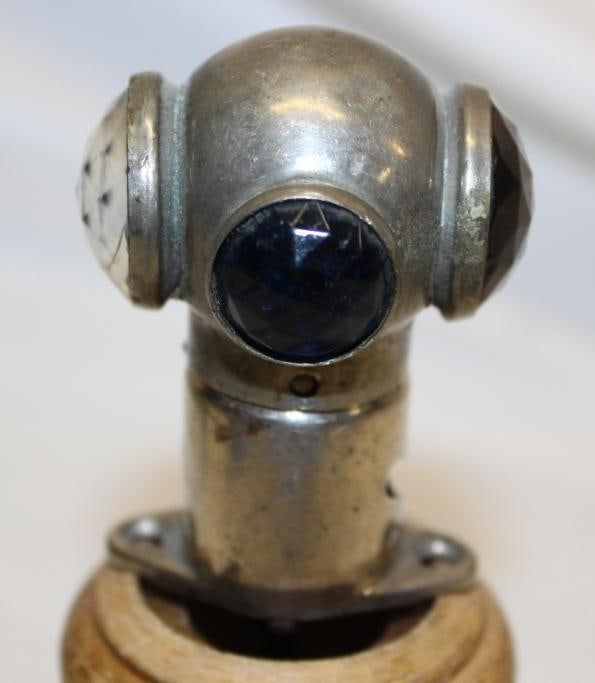 1920's Jeweled Automobile Accessory Dash Light (1 of 5)