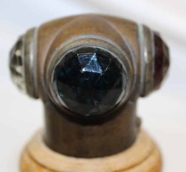 1920's Jeweled Automobile Accessory Dash Light (1 of 5)