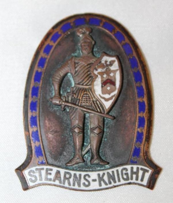 1928-1929 Stearns Knight Radiator Emblem Badge (1 of 2)