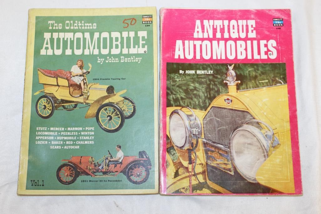 Group of Two 1951 & 1952 Antique & Old Time Automobile Car Book Magazines (1 of 3)