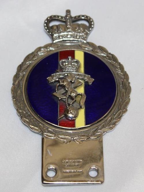 Royal Electrical and Mechanical Engineer Car Club License Plate Topper Attachment (1 of 3)