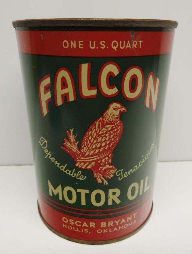 Falcon Motor Oil Quart Can (1 of 4)
