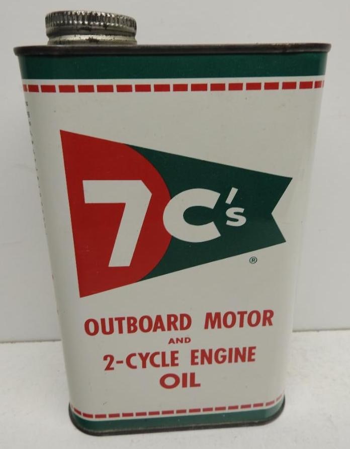 Canfield 7c's Outboard Quart Oil Can (1 of 4)
