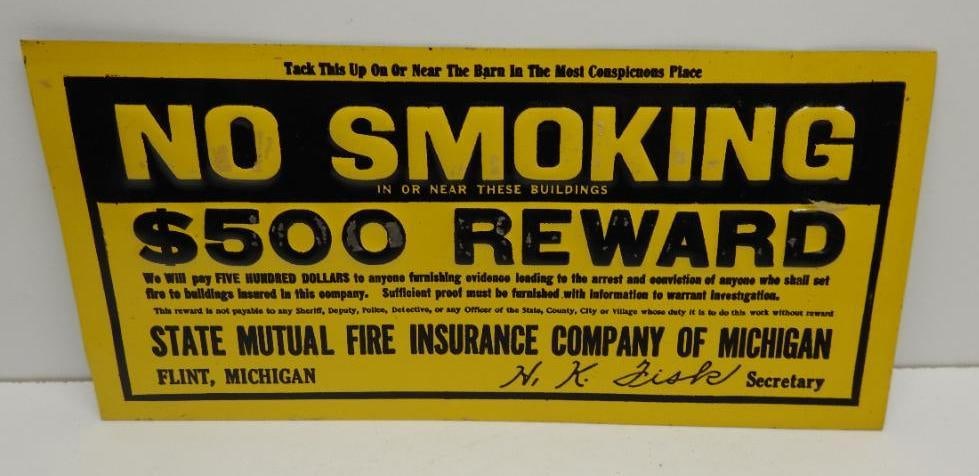 State Mutual Fire Insurance Sign (1 of 3)