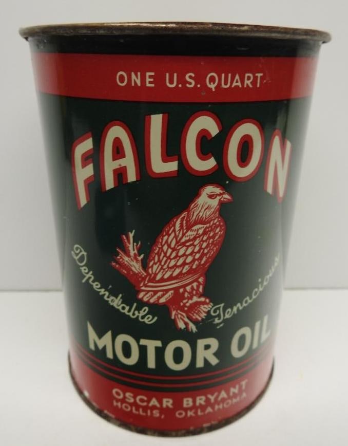 Falcon Motor Oil Quart Can (1 of 4)
