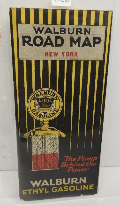 Walburn Ethyl Gasoline Road Map (1 of 3)