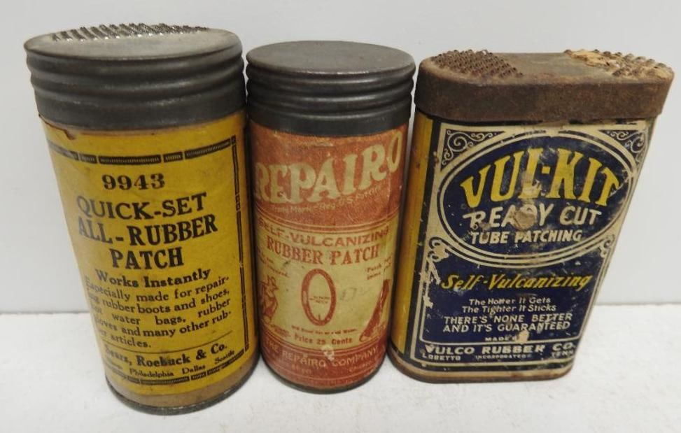 Repairo, Quick-Set, and Vul-Kit Tire Patch Kits (1 of 2)