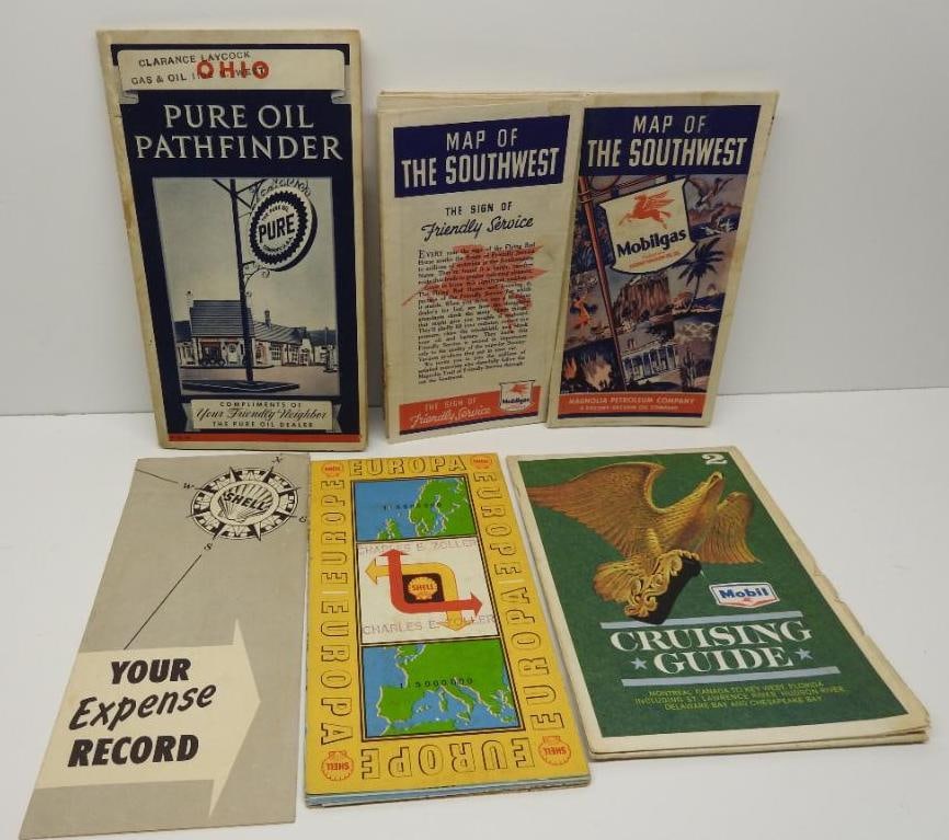 Shell, Mobil, and Pure Road Maps (1 of 5)