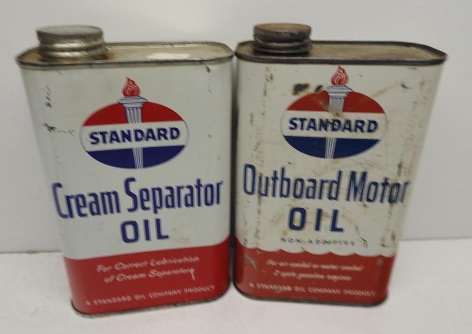 Standard Cream Seperator and Outboard Quart Oil Cans (1 of 4)