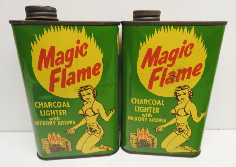 Magic Flame Charcoal Lighter Pint Cans (1 of 4)