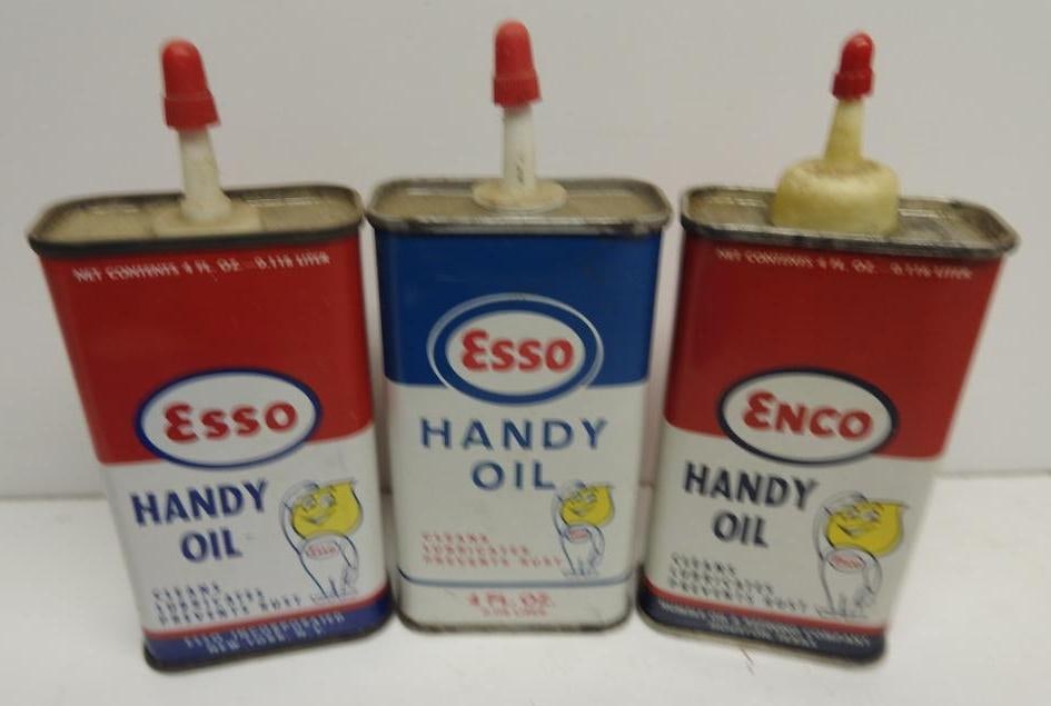 Esso and Enco Handy Oiler Cans (1 of 3)