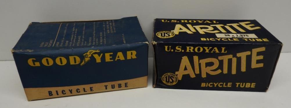 Good Year and US Royal Bicycle Tire Tube Boxes (1 of 5)