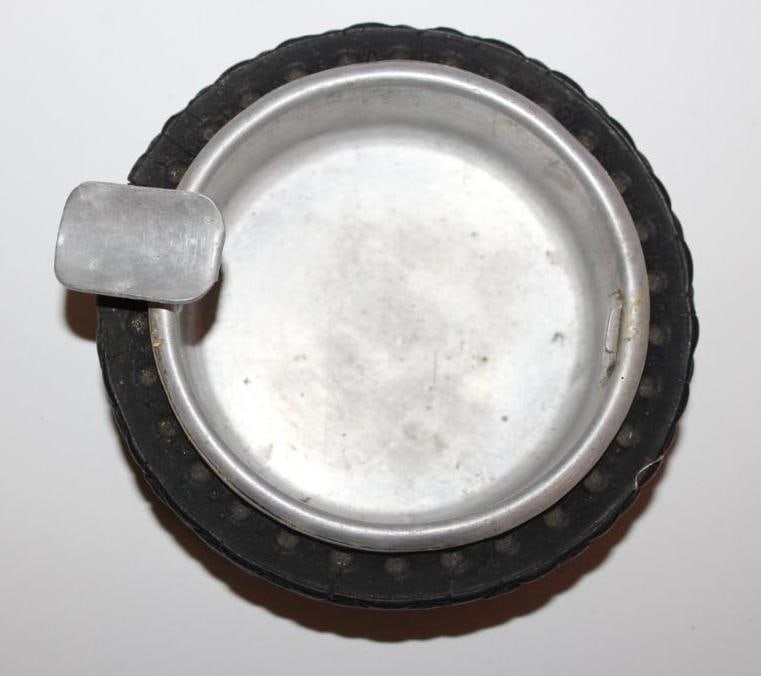 Goodyear Commercial Truck Tire Advertising Tire Ashtray: 4.5" diameter w/ metal center