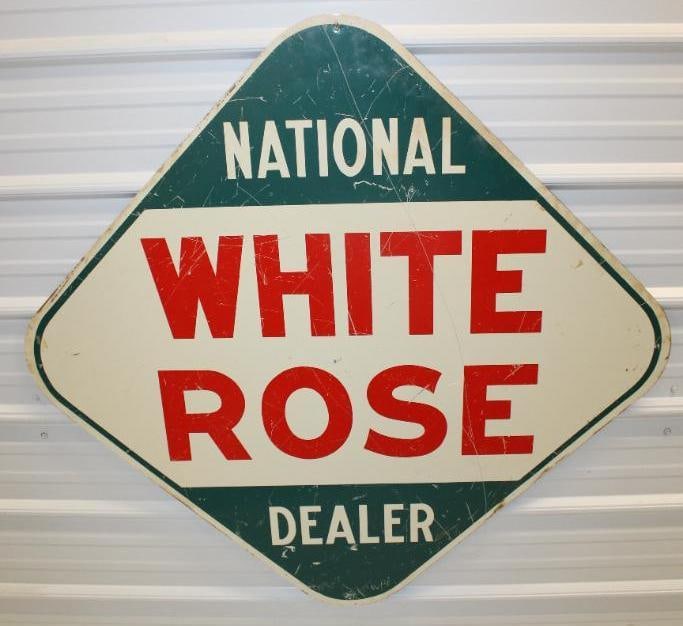 White Rose National Dealer Double Sided Advertising Sign (1 of 10)
