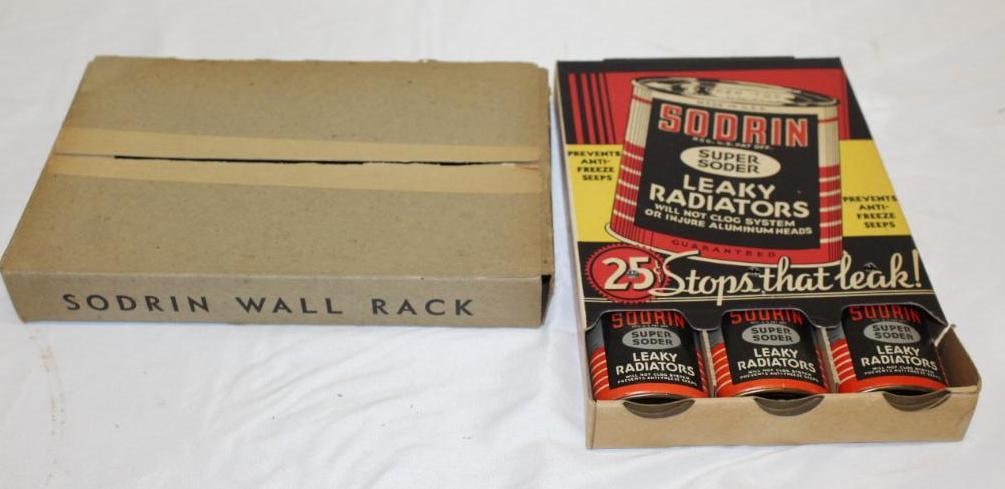 NOS Sodrin Radiator Repair Countertop Display (1 of 6)