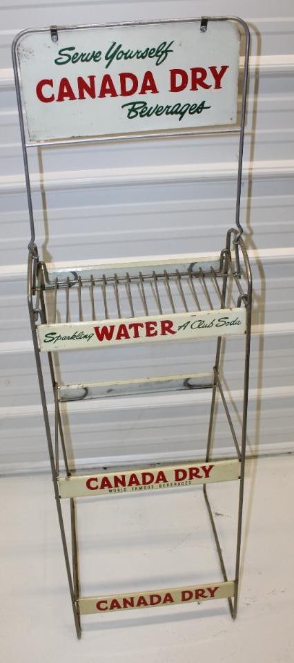 Canada Dry Ginger Ale Club Soda Advertising Store Display (1 of 9)