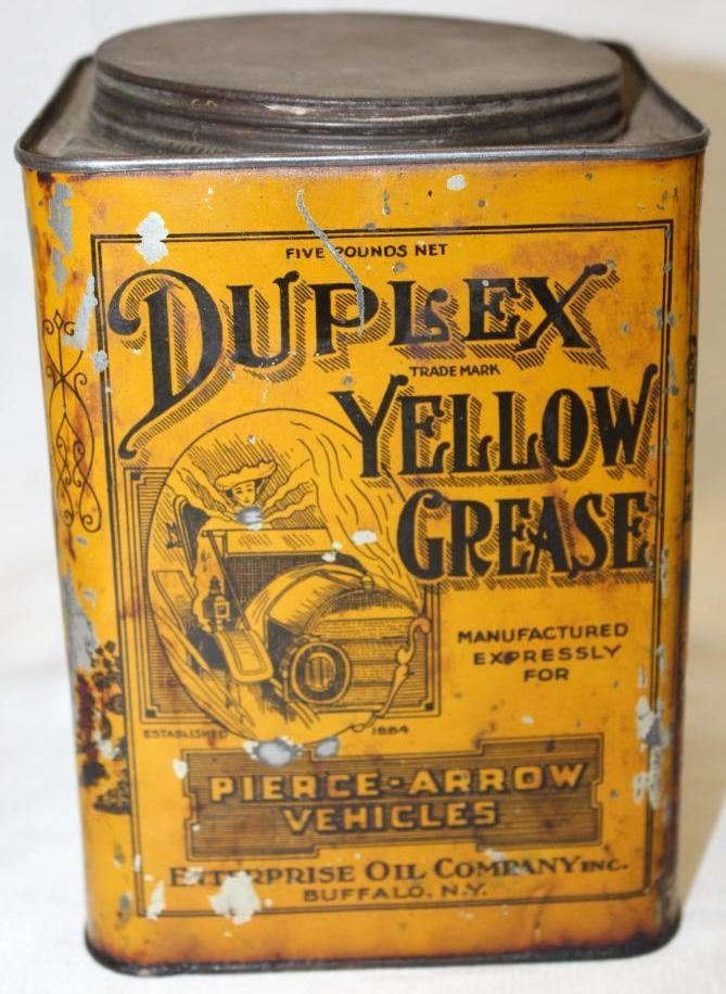 Graphic Pierce Arrow Duplex 5lb Grease Can (1 of 4)