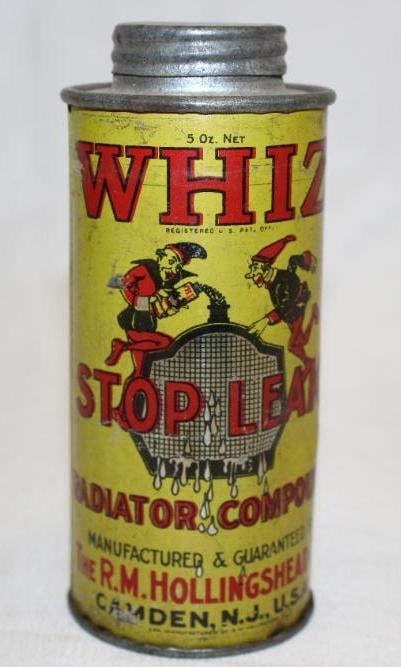 Graphic Whiz Radiator Stop Leak Can (1 of 3)