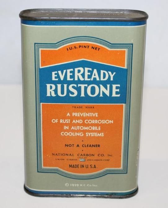 1929 Eveready Rustone Radiator Cooling System Can (1 of 5)