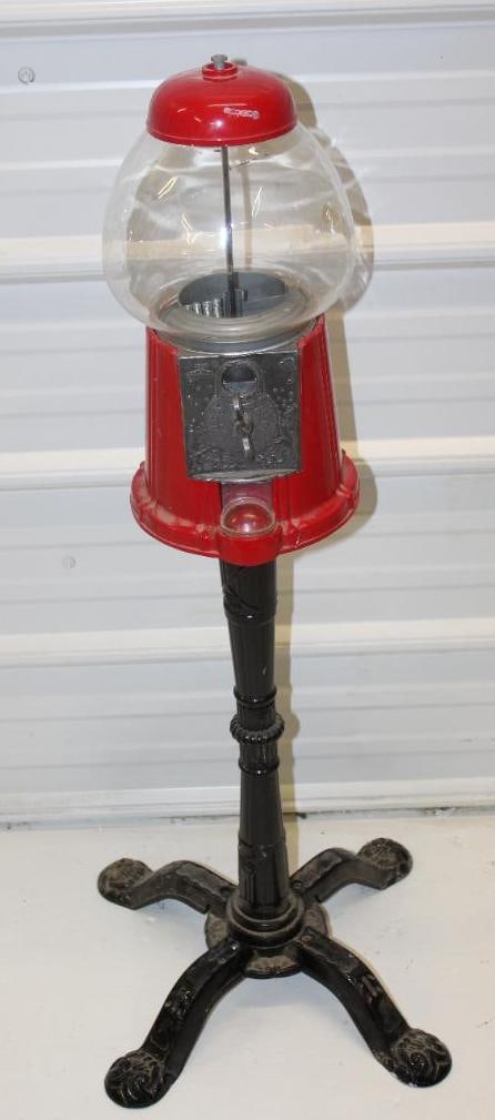 Carousel Brand Gumball Machine w/ Stand (1 of 7)