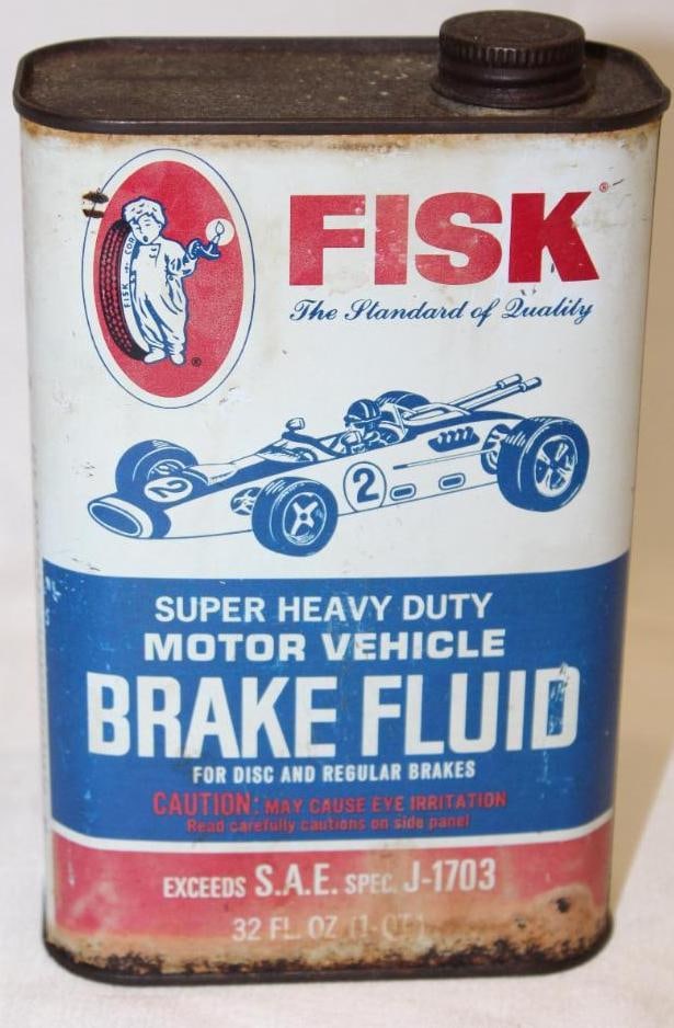 Fisk Racecar 1 Quart Brake Fluid Can (1 of 4)