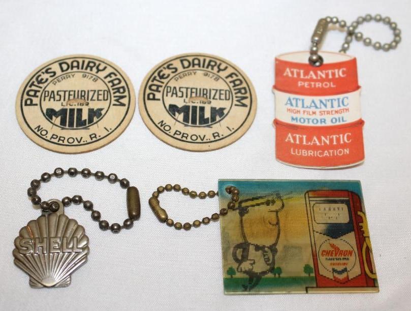 Group of 5 Chevron, Atlantic, Shell, Pate's Advertising Items (1 of 5)
