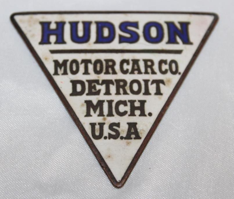1920 Hudson Motor Car Co Radiator Emblem Badge (1 of 2)