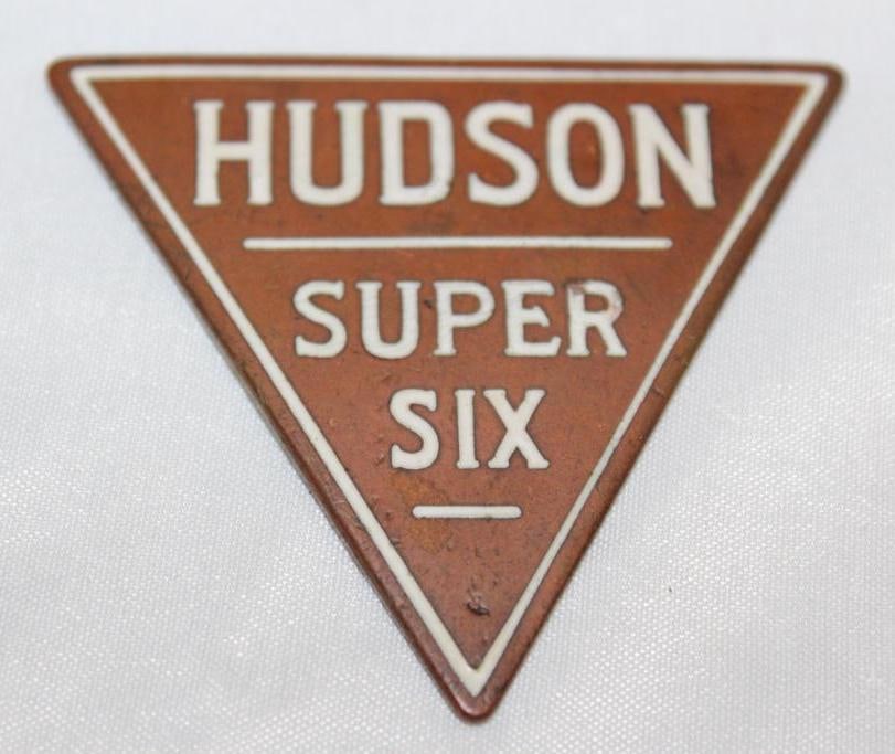 1928 Hudson Super Six Radiator Emblem Badge (1 of 2)