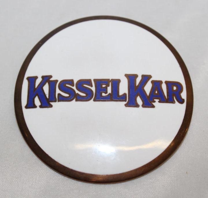 1910-1912 Kissel Kar Radiator Emblem Badge (1 of 2)