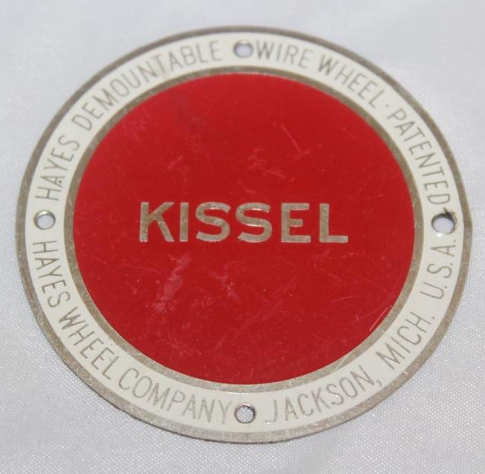 1918-1928 Kissel Motor Car Co Radiator Emblem Badge (1 of 2)