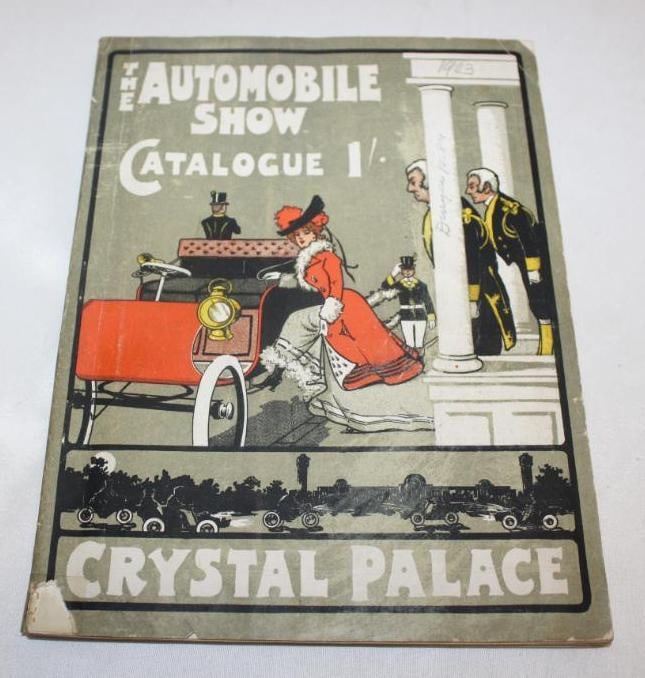 First Annual Automobile Show 1903 Crystal Palace Brochure Book (1 of 10)