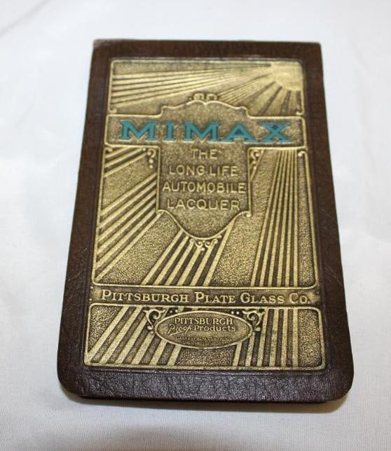 Mimax Automobile Paint Leather Notepad (1 of 5)