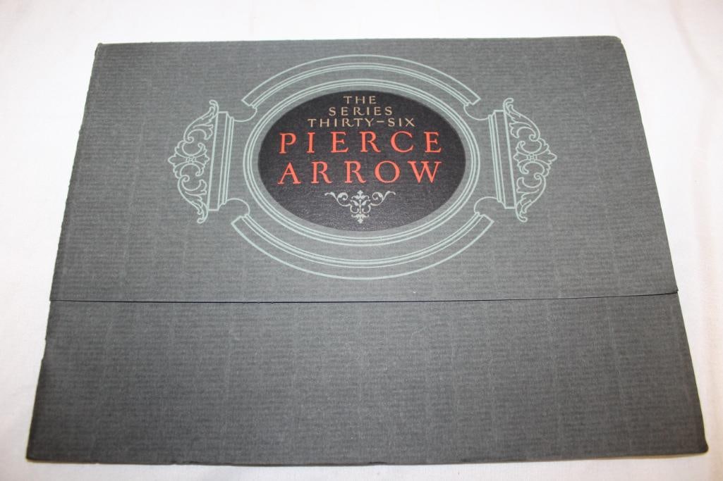 1927 Pierce Arrow Model 36 Sales Brochure Book (1 of 8)