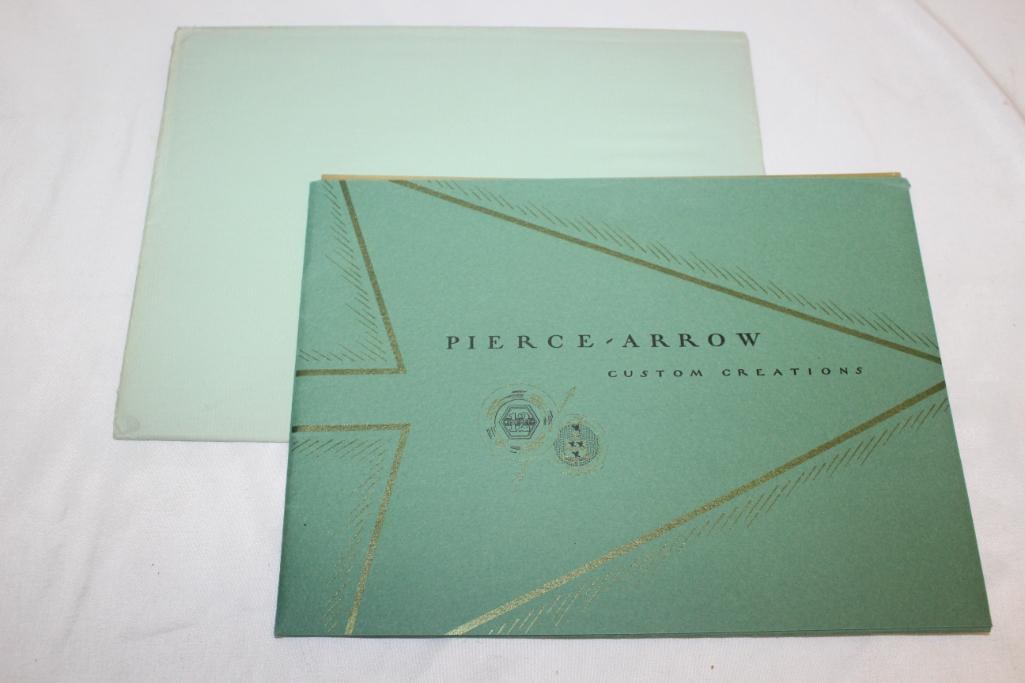 1932 Pierce Arrow LeBaron and Brunn Custom Body Sales Book (1 of 8)