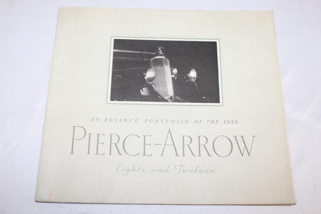 1933 Pierce Arrow Sales Brochure Book (1 of 7)