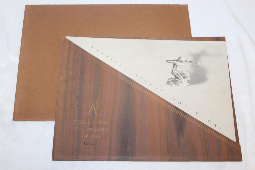 1933 Pierce Arrow Custom Twelves Sales Brochure Book (1 of 3)