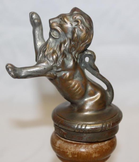 1925-1928 Franklin Lion Radiator Mascot Hood Ornament (1 of 6)