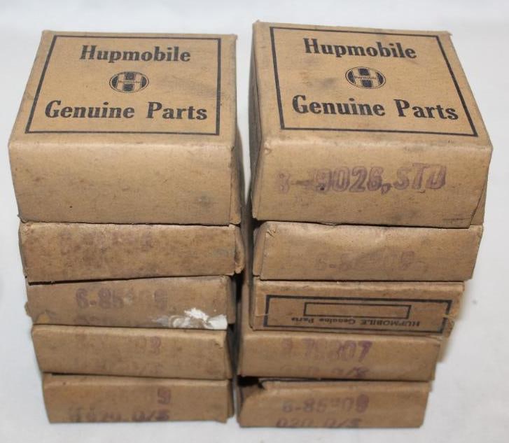Group of 10 Hupmobile Genuine Parts NOS Piston Rings (1 of 3)