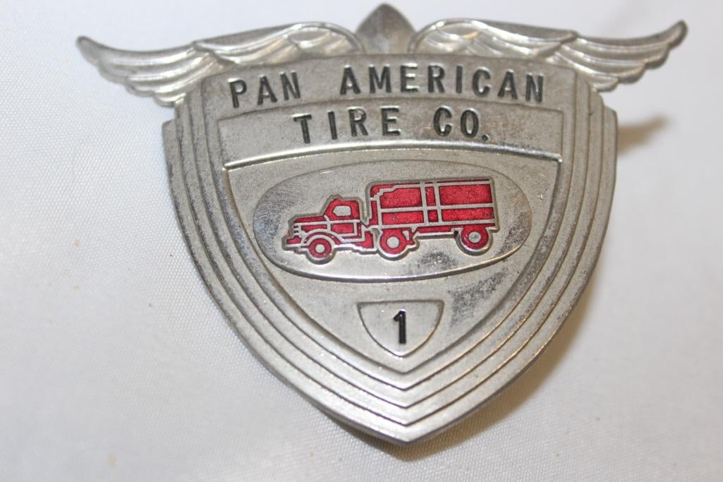 Pan American Tire Co Trucks Pin Badge (1 of 2)
