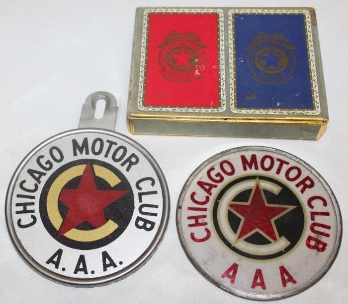 Group of 3 Chicago Motor Club AAA Advertising Items (1 of 2)