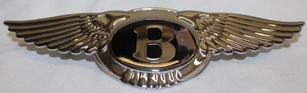 Bentley Motor Car Co Radiator Emblem Badge (1 of 2)