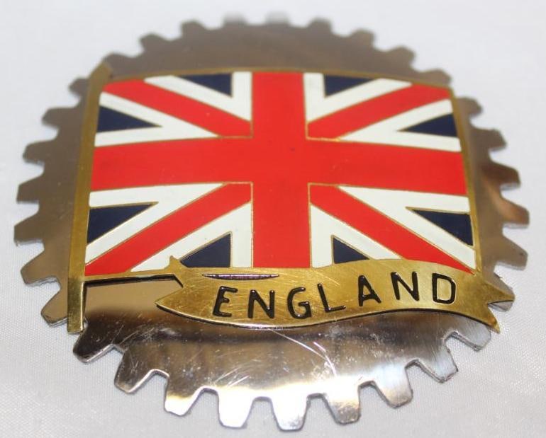 England Great Britain Radiator Emblem Badge (1 of 2)