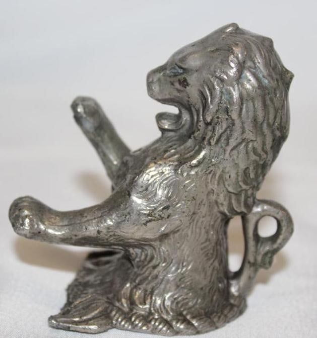 1924 Franklin Lion Radiator Mascot Hood Ornament (1 of 5)