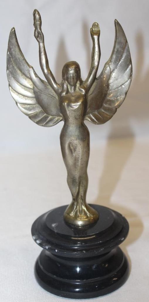 Winged Goddess Radiator Mascot Hood Ornament (1 of 2)