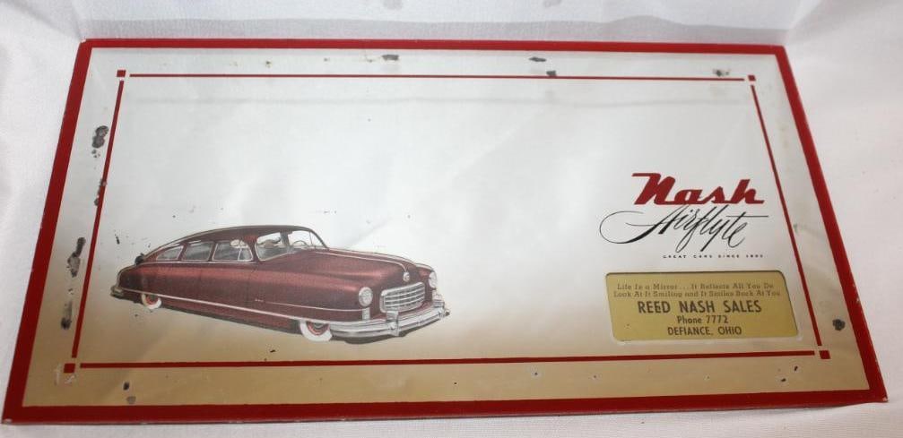 Nash Airflyte Advertising Mirror Defiance, OH (1 of 6)