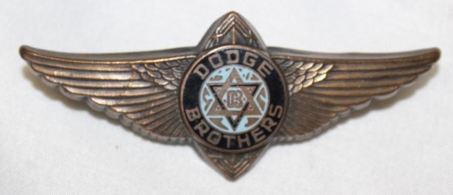 1929-1931 Dodge Brothers Radiator Emblem Badge (1 of 2)