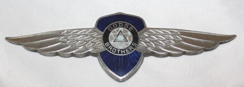 1931-1932 Dodge Brothers Radiator Emblem Badge (1 of 2)