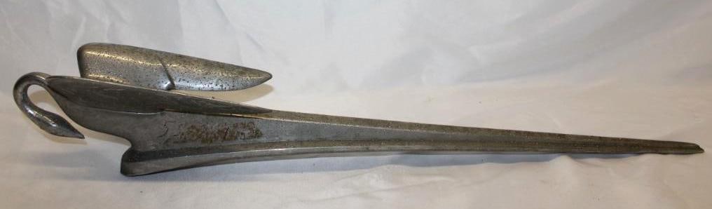 1951-1952 Packard Cormorant Radiator Mascot Hood Ornament: 28.5" x 5" x 4"